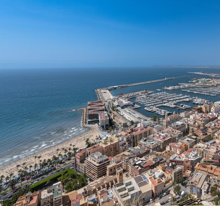 alicante uitzicht