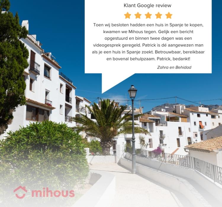 klant ervaring makelaar Altea Spanje Costa Blanca